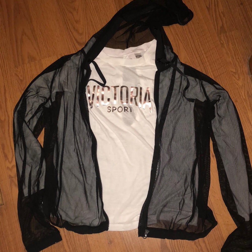 BRAND NEW Victoria Secret Sport Jacket/Shirt sz.L